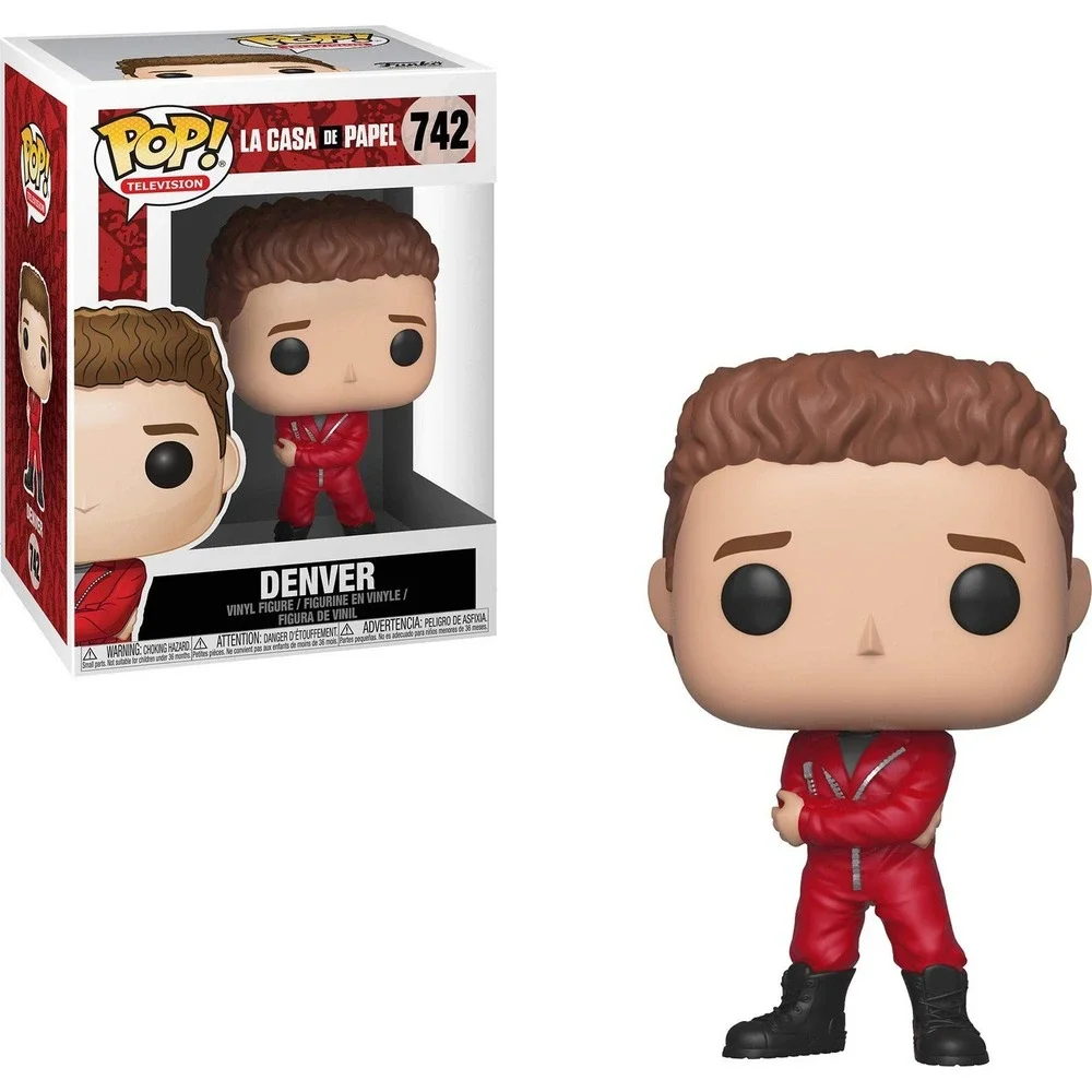 Funko Pop Television Money Heist Denver 742 La Casa de Papel Vinyl Figure